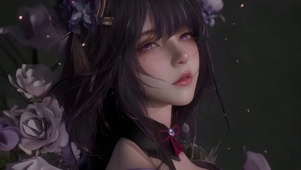 暗黑花镜美少女