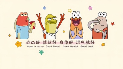 心态好情绪好身体好运气就好