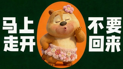 傲娇小熊 趣味文字