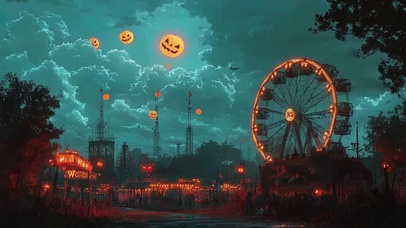 神秘万圣森林梦幻乐园