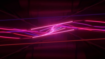 闪烁霓虹激光束