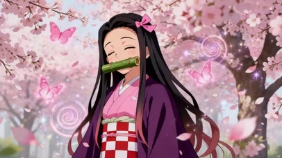 灶门祢豆子(AI生成)