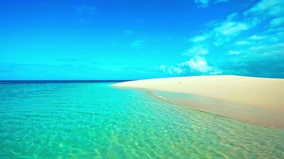 4K治愈蓝天大海