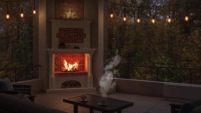 露台上舒适的环境