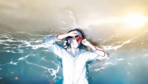 水中女孩