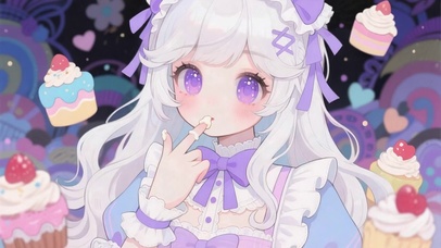 动漫二次元可爱萝莉萌妹