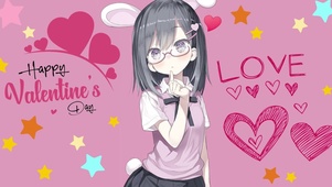情人节女孩