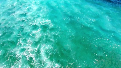 4K蔚蓝大海
