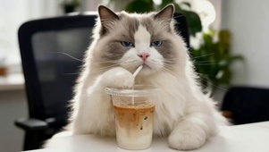咖啡猫咪