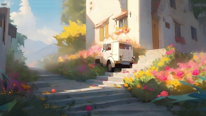 清晨阳光