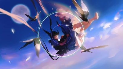 唯美治愈动漫少女