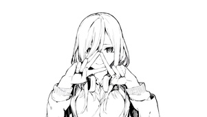 简笔画女孩