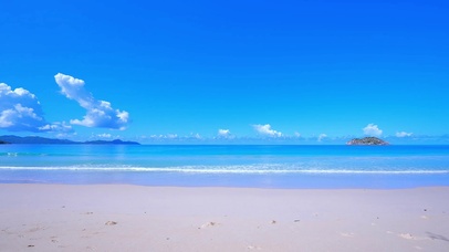 4k蓝色的大海