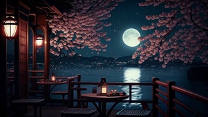 烟火江上月