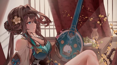 阮梅-画师：爱东东不爱吃生肉