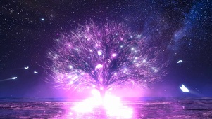 魔法荧光树