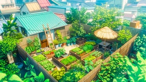 治愈小屋庭院