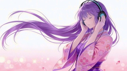 律动音乐女孩