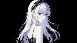 治愈长发女孩