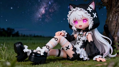 银河十字猫耳女仆的草地星梦