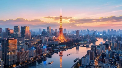东京塔夜景