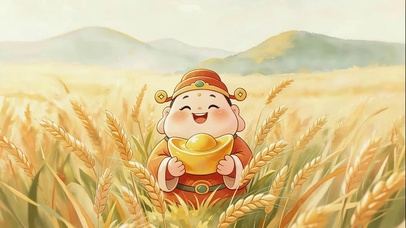 麦田财神爷