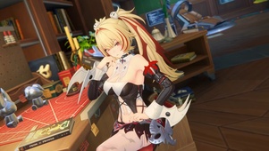 金发少女 机械工坊