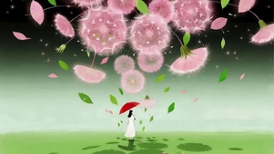 漫天花落