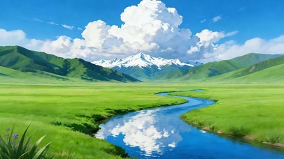 绿野川流