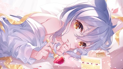 草莓蛋糕萌系少女