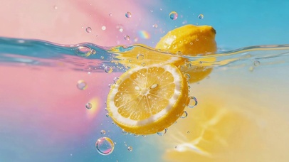 水面柠檬