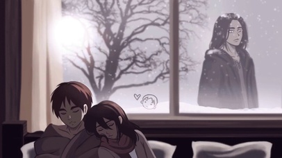 进击的巨人三笠艾伦