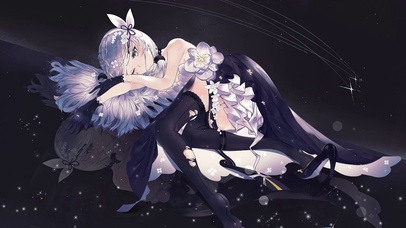 唯美星空少女