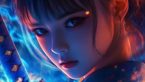 美女-武士 4k