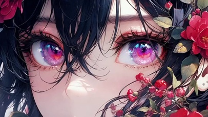 红花少女之眼