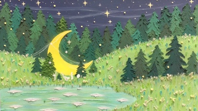 林畔月湖星夜曲