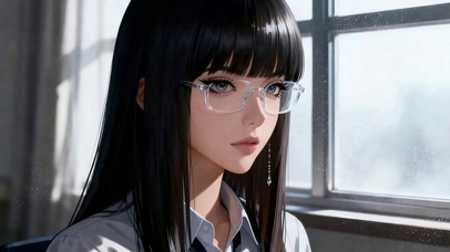 长发美女