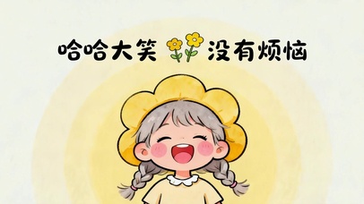 哈哈大笑没有烦恼