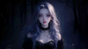 暗夜美女