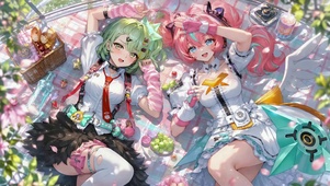 千夏爱芮的户外野餐