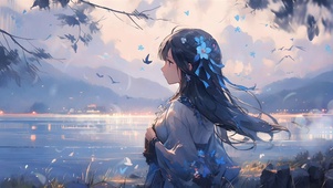 湖畔女孩