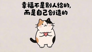 幸福自己创造