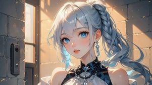 浅银系少女 4K