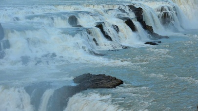 冰岛瀑布