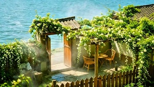 治愈海边小屋4K