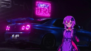 少女与汽车