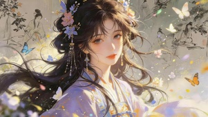 治愈古风女孩