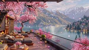海边樱花别墅