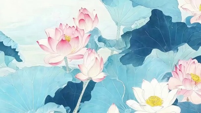 可爱小清新带鱼屏
