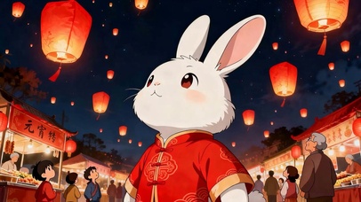 中秋夜晚